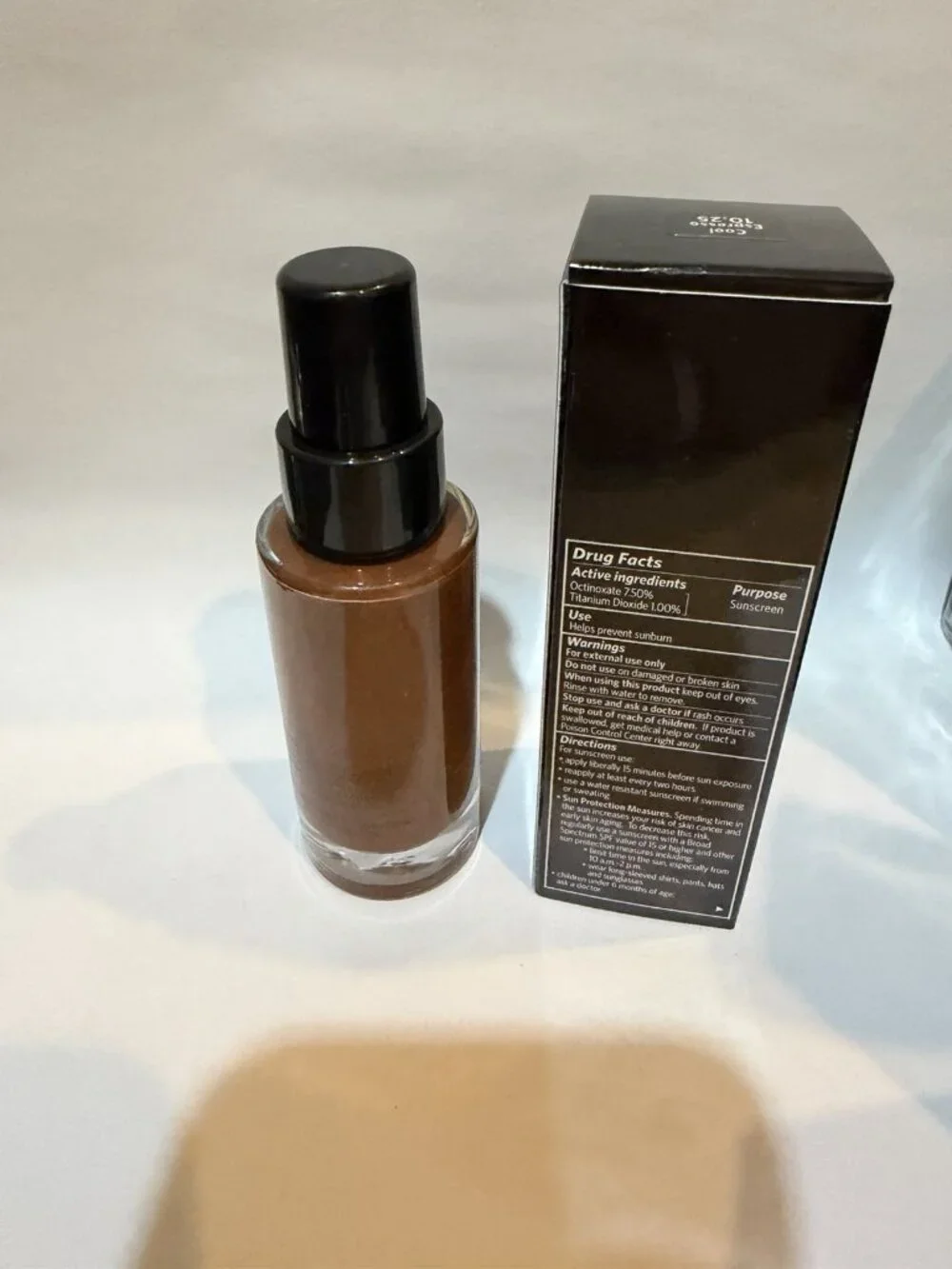 Bobbi Brown Skin Foundation SPF 15  COOL ESPRESS0 10.25  1 oz 30ml NIB